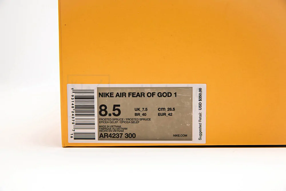 air fear of god 1